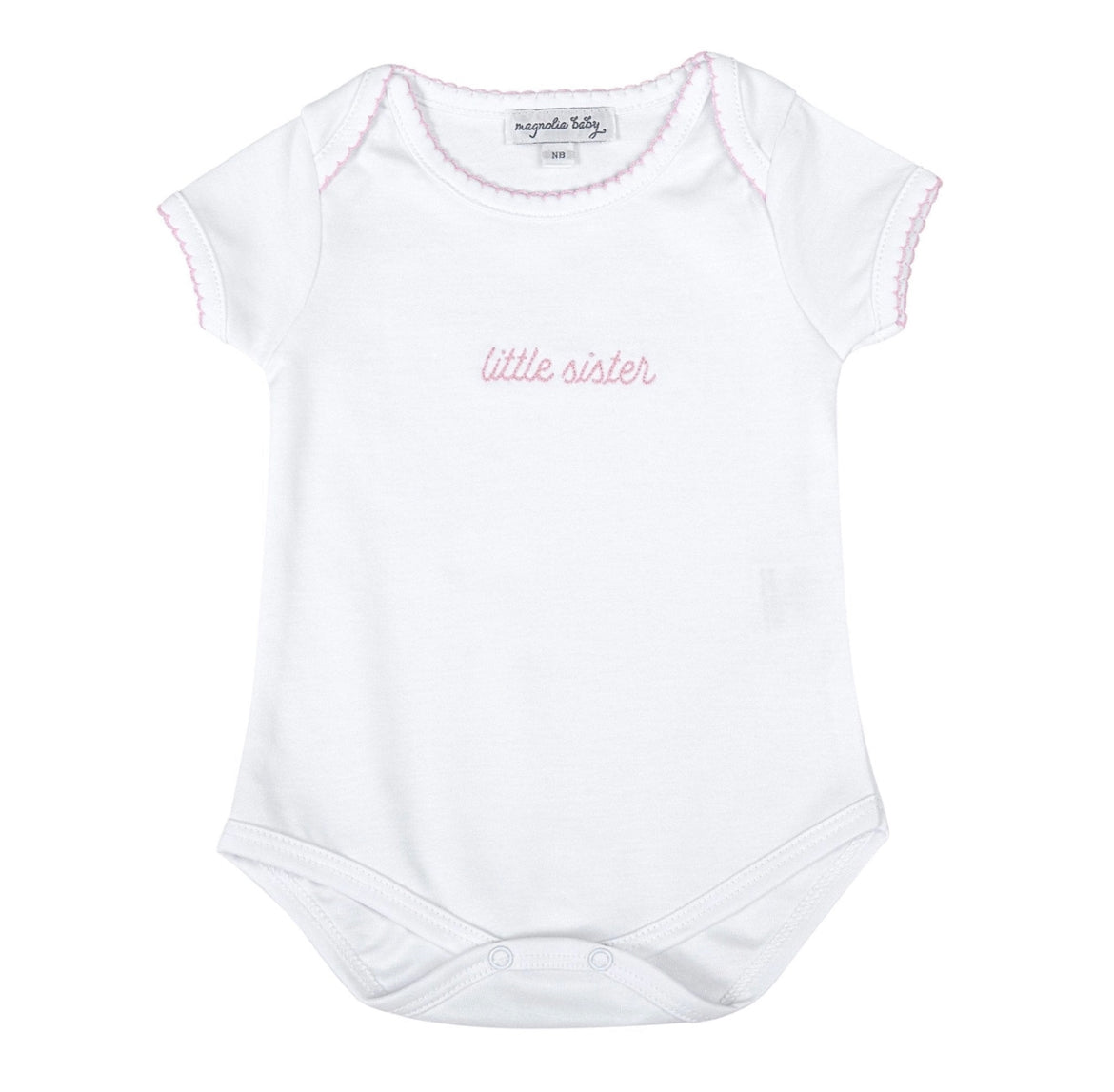 Little Sister Embroidered Bodysuit