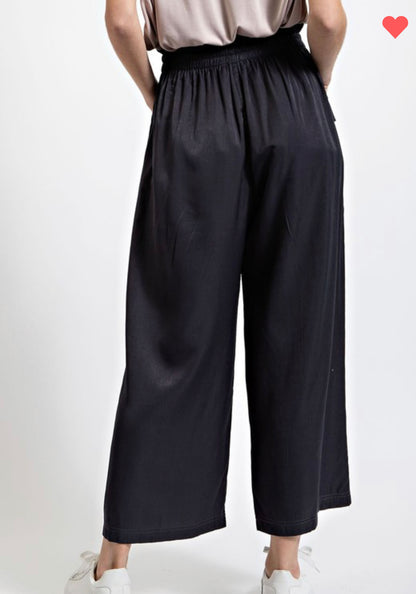 Brylie Cropped Pant (Charcoal)